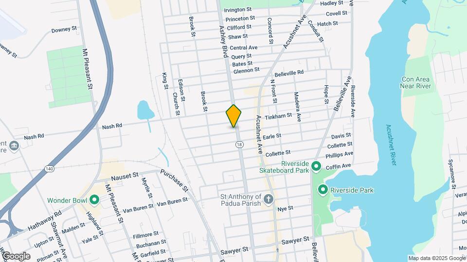 131 Hathaway St Mapa y Detalles de la Ubicación
