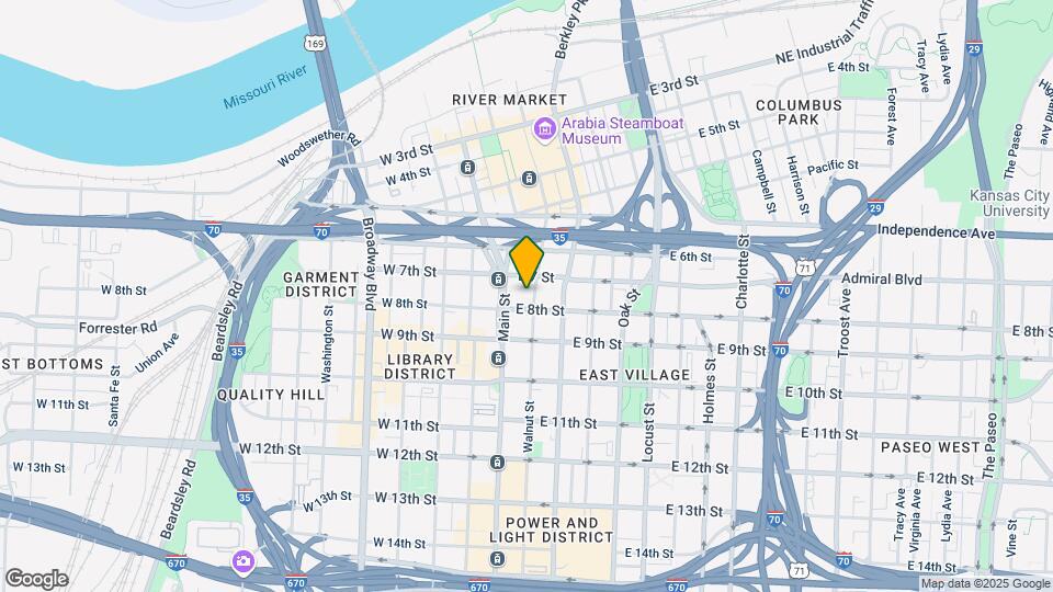 Walnut Tower Apartments Mapa y Detalles de la Ubicación