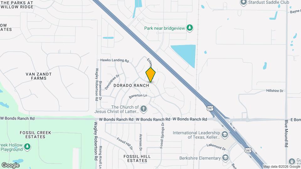 10945 Hawks Landing Rd Mapa y Detalles de la Ubicación