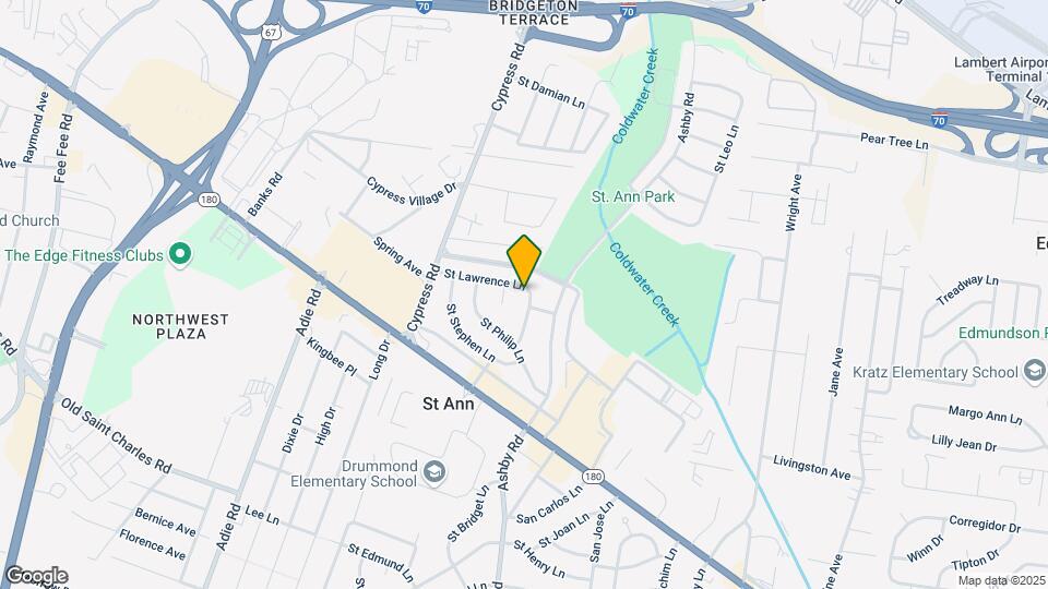 10630 St Lawrence Ln Map and Location Details