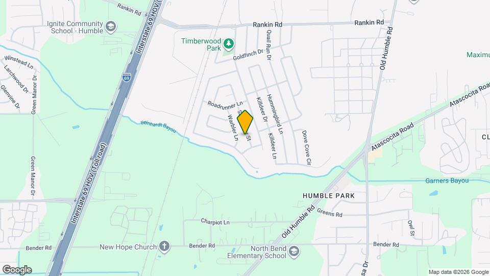 3022 Sandpiper St Map and Location Details