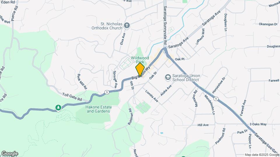 14590 Big Basin Way Map and Location Details