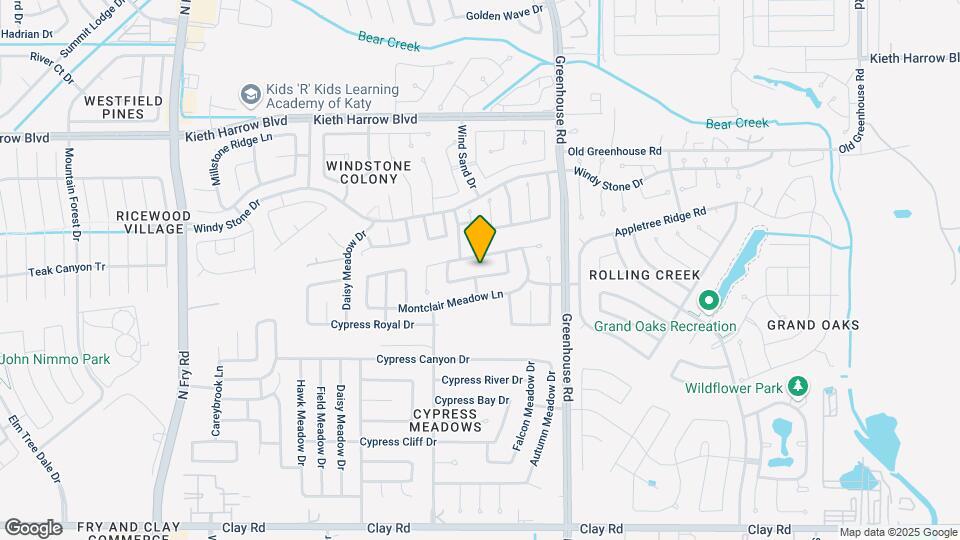 19246 Cypress Peak Ln Map and Location Details