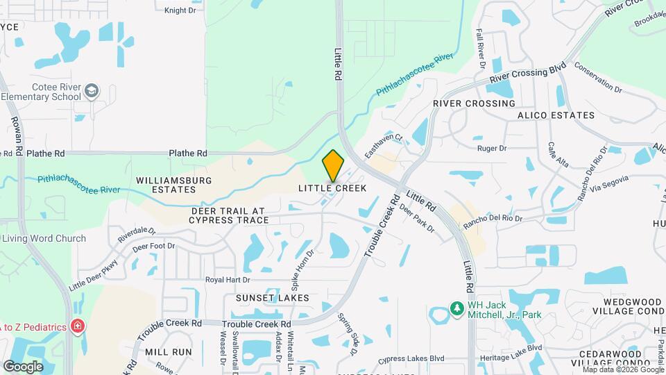 8504 Shallow Creek Ct Map and Location Details