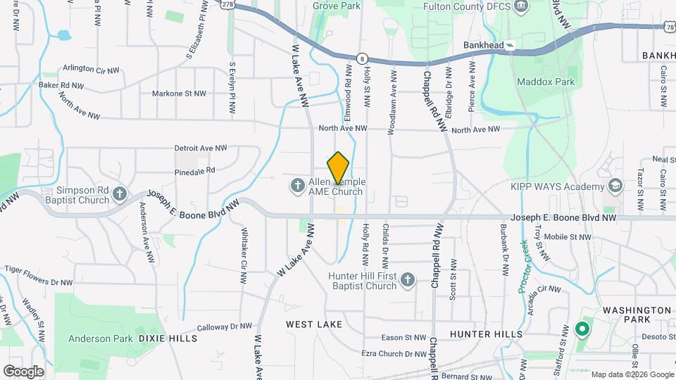 359 Lanier St NW Map and Location Details