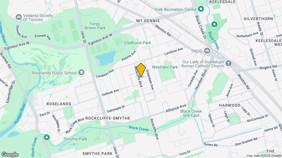 47 Rockcliffe Blvd Map and Location Details