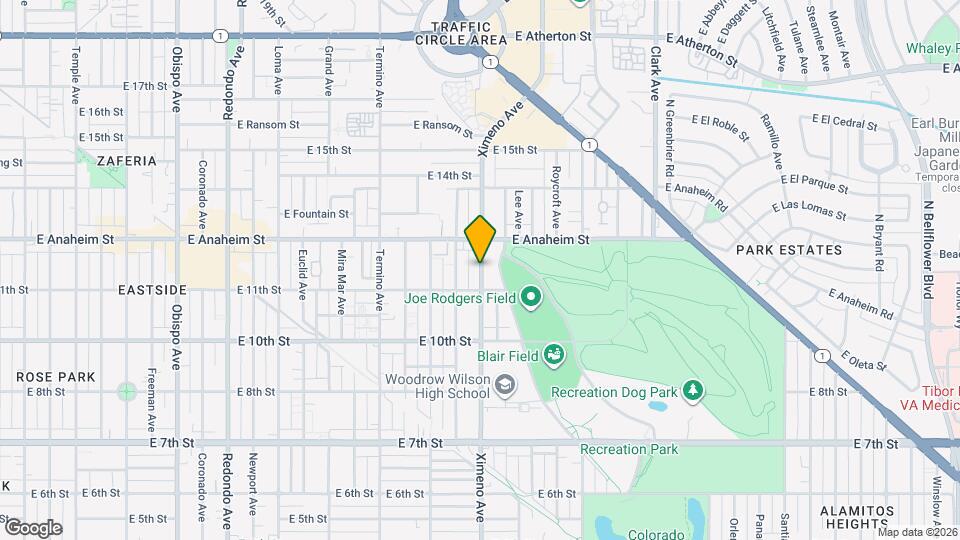 1200 Ximeno Ave Map and Location Details