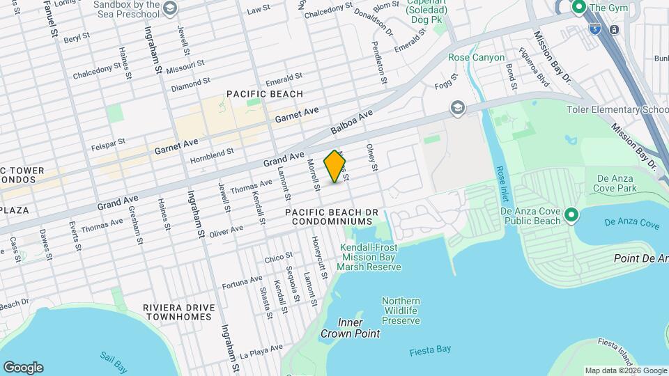2043 Reed Ave, Unit 2043 Map and Location Details