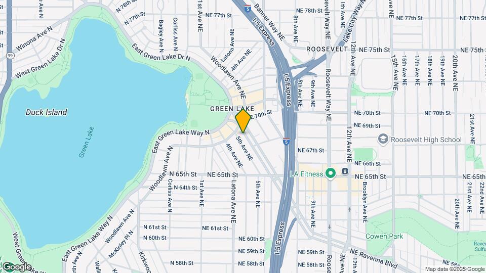 417 NE Ravenna Blvd Mapa y Detalles de la Ubicación