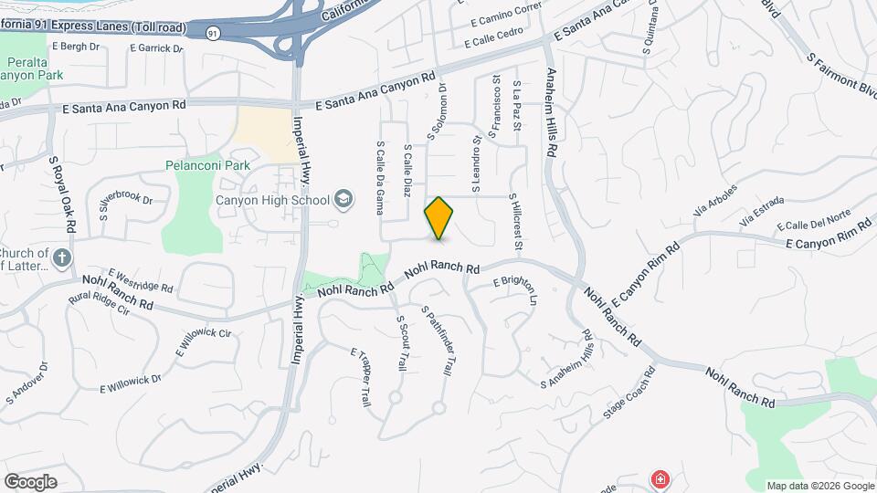 289 S Solomon Dr Map and Location Details