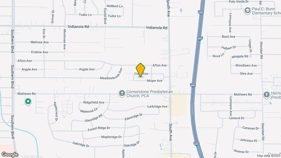 840 Moyer Ave Map and Location Details