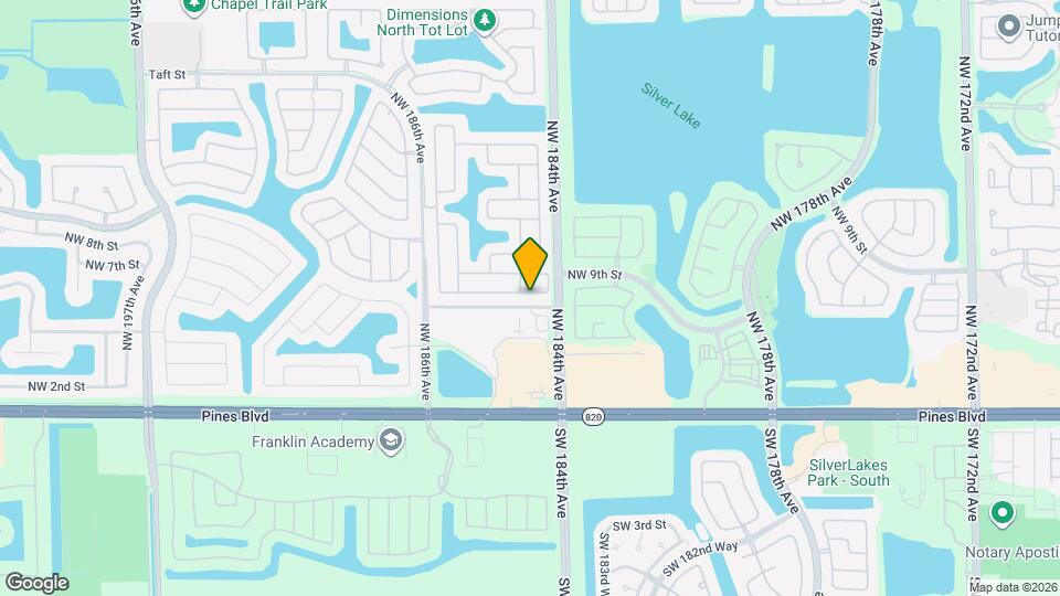 18414 NW 9th St Map and Location Details