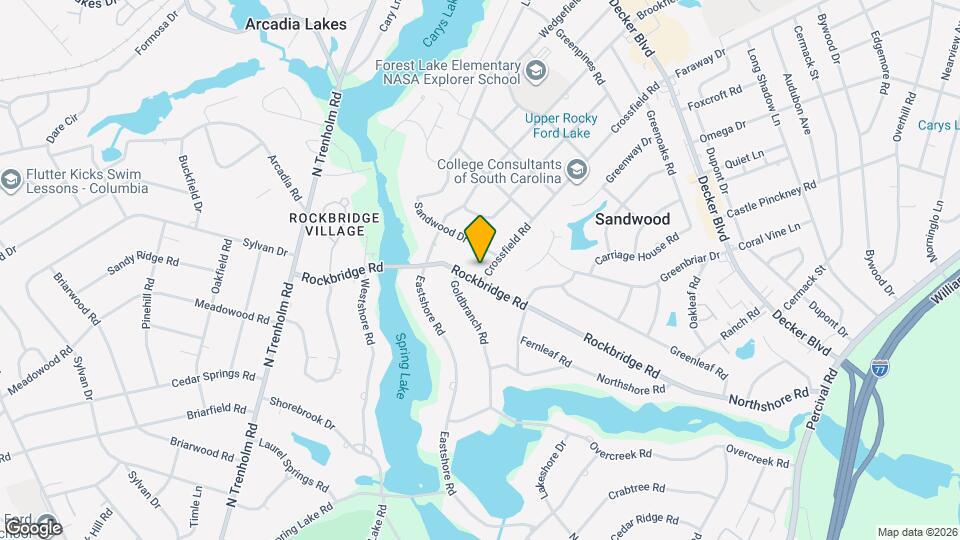 4003 Rockbridge Rd Map and Location Details