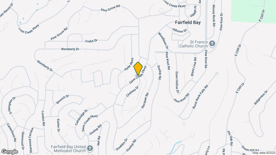 601 Dave Creek Pkwy Map and Location Details
