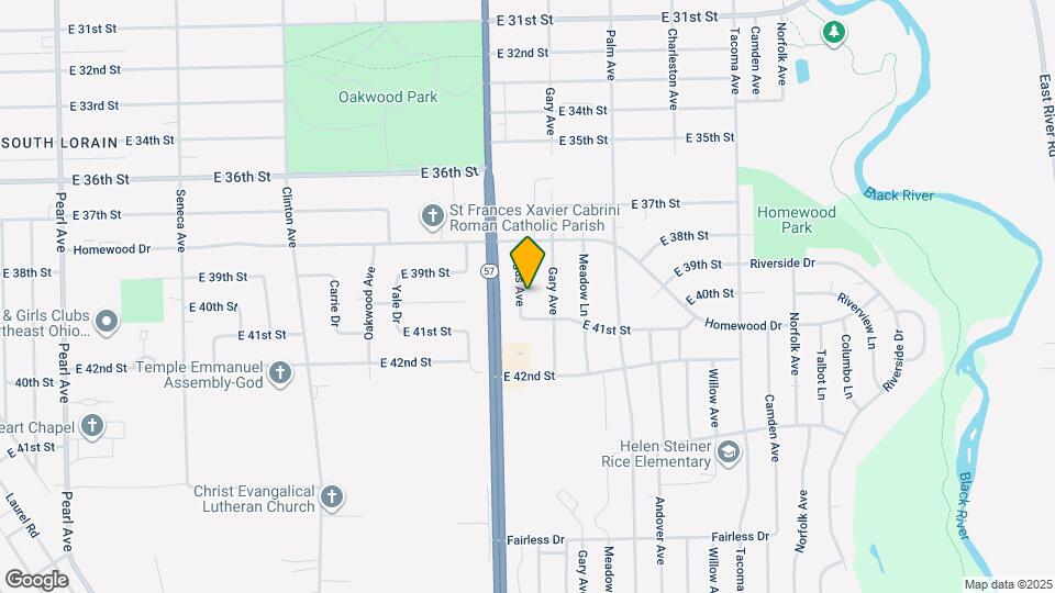 4001 Gregus Ave Map and Location Details