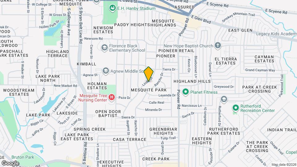 902 Lindo Dr Map and Location Details