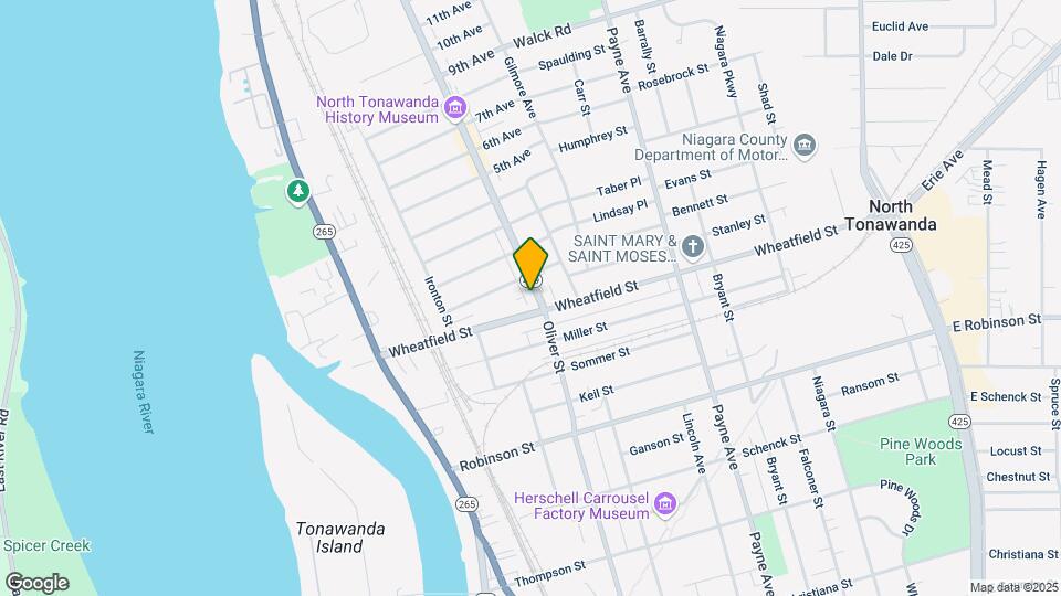 510 Oliver St Mapa y Detalles de la Ubicación