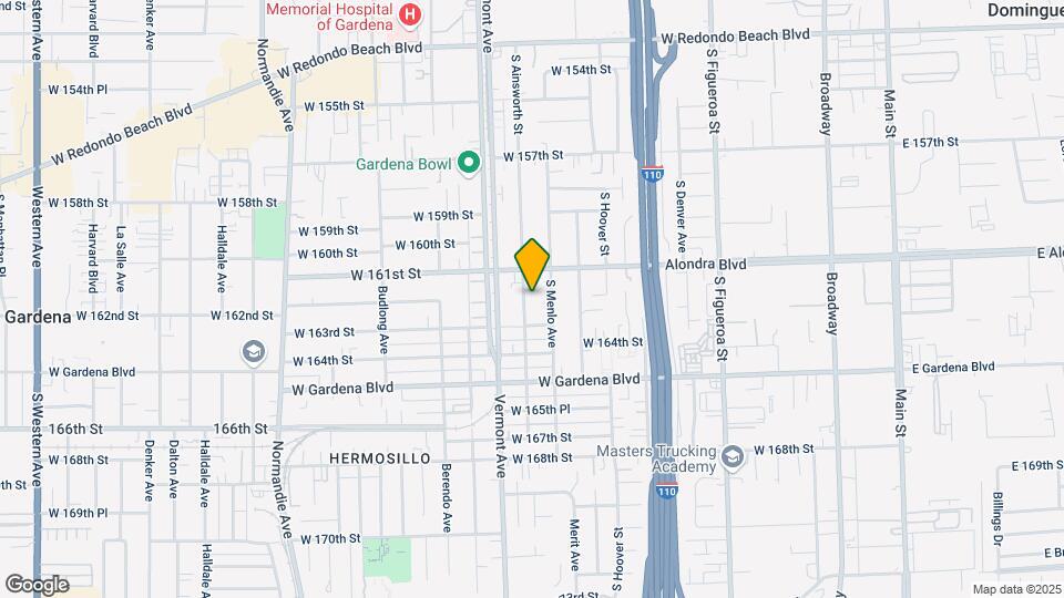 16200 S Ainsworth St Map and Location Details