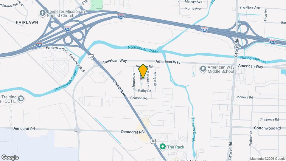 2720 Merle St Map and Location Details