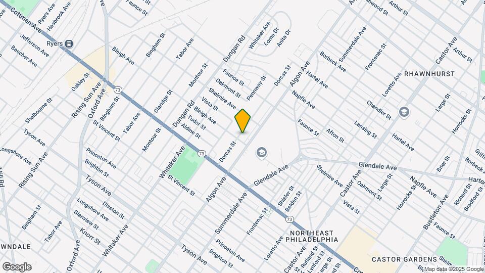 7405 Dorcas St Map and Location Details