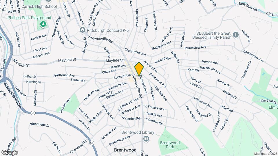 2916 Clermont Ave-Unit -1 Map and Location Details
