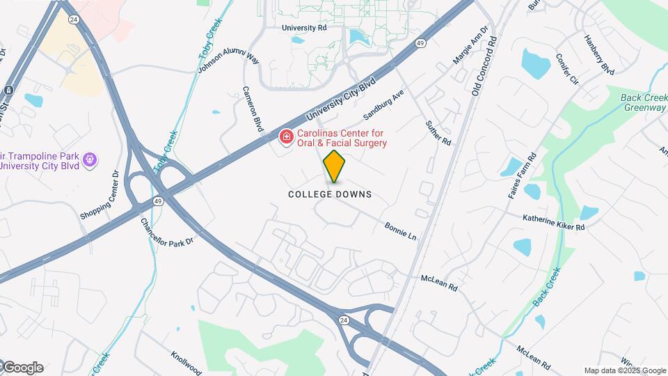 1533 Bonnie Ln Map and Location Details
