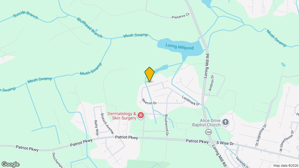 3682 Beacon Dr Map and Location Details