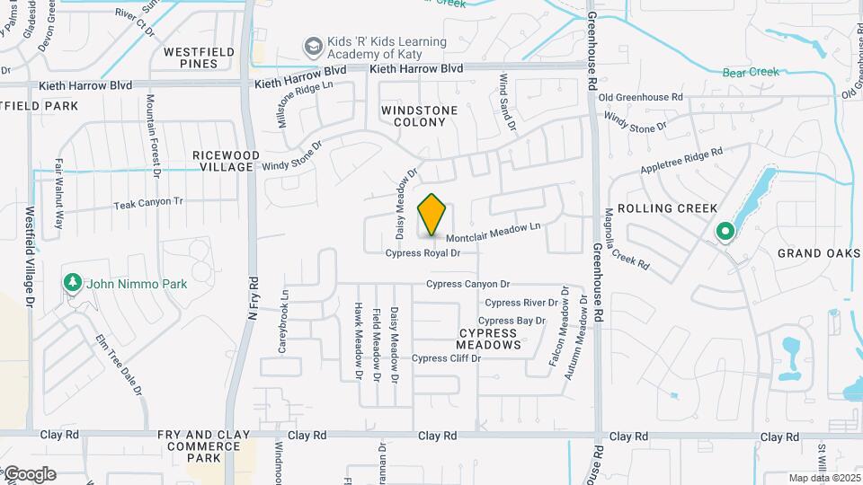 19503 Montclair Meadow Ln Map and Location Details