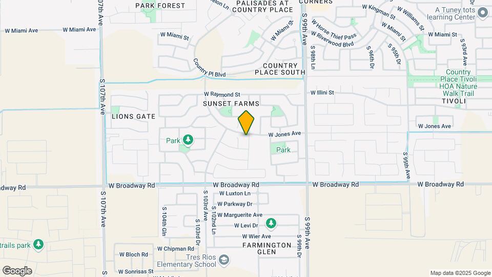 4052 S 101st Ln Map and Location Details