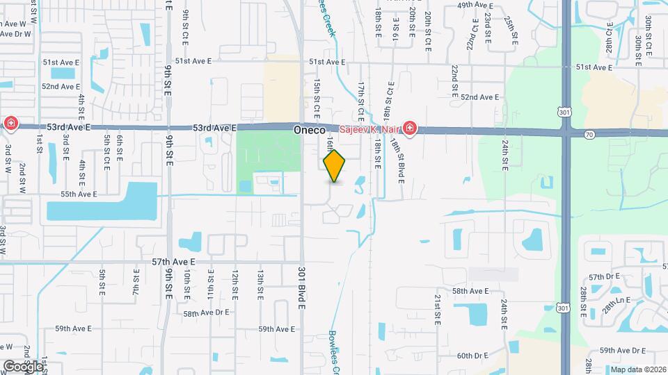 5427 16th St E Map and Location Details