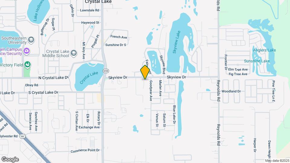 1416 Moonlite Dr Map and Location Details