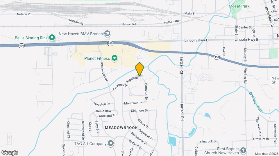 536 Royalton Dr Map and Location Details