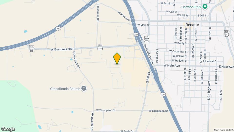 1210 Rockwater Dr Map and Location Details