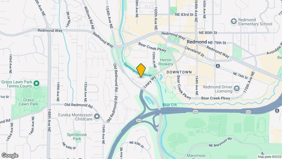 Sammamish Waterway Condos Mapa y Detalles de la Ubicación