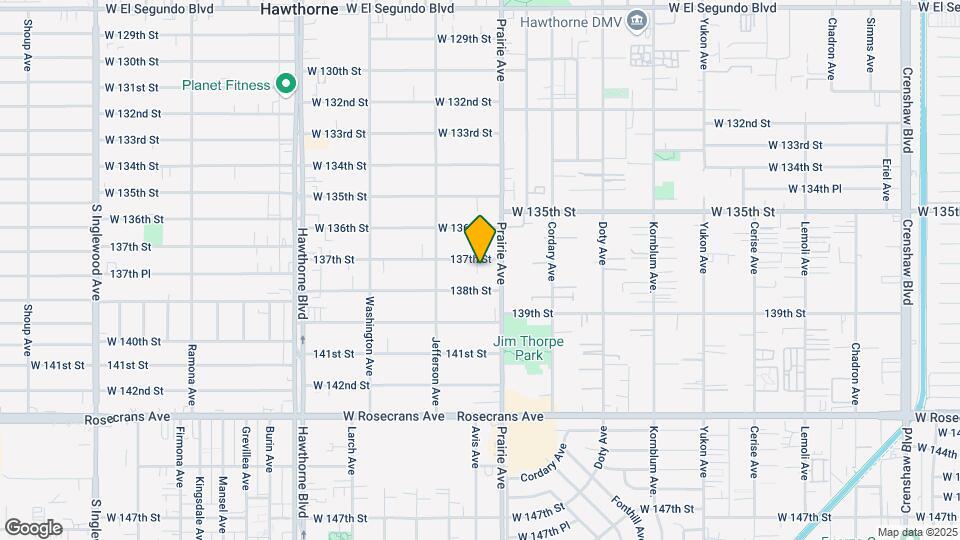 4036 W 137th St Map and Location Details