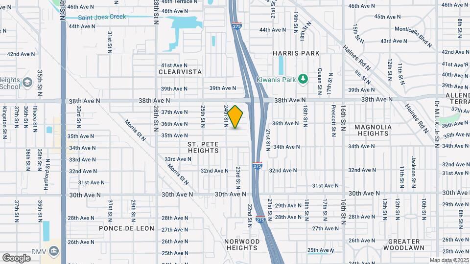 2311 35th Ave N Map and Location Details