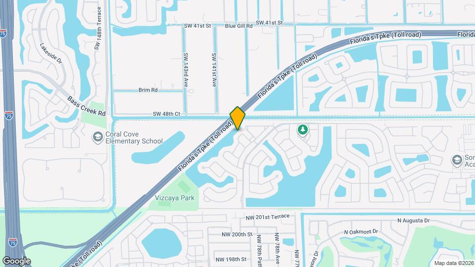 5028 SW 141st Ave Map and Location Details