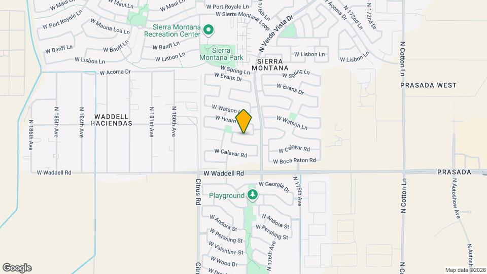 17747 W Ventura St Map and Location Details