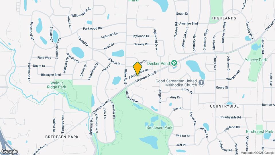 6105 Eden Prairie Rd Map and Location Details