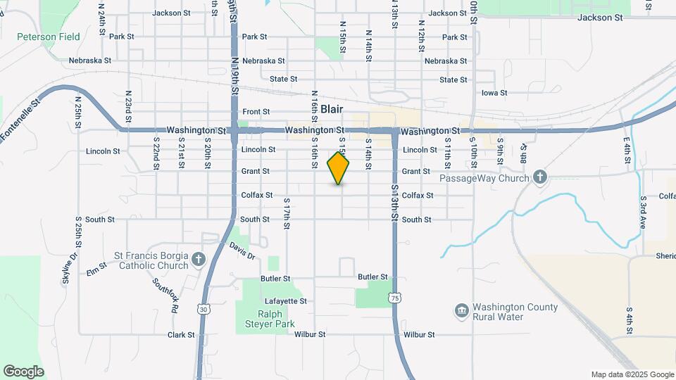 1518 Colfax St Map and Location Details