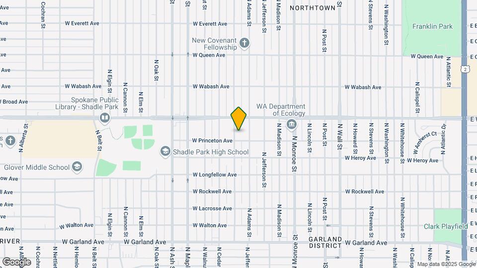 4514 N Hawthorne St Map and Location Details