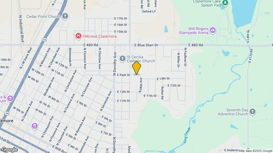 705 E Park St Map and Location Details