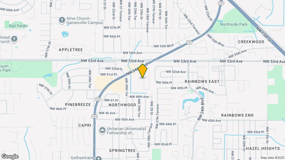 5014 NW 29th St Mapa y Detalles de la Ubicación