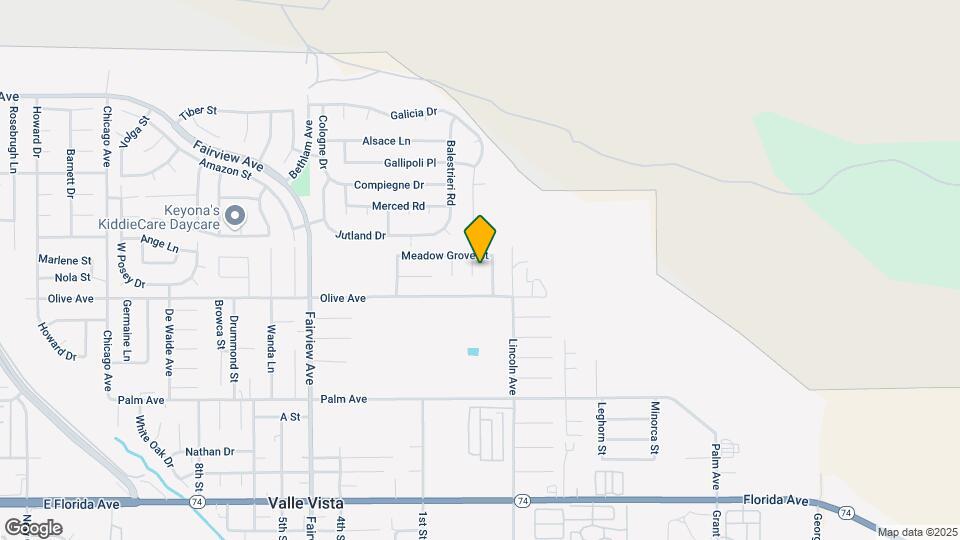 25134 Hazelwood Cir Map and Location Details