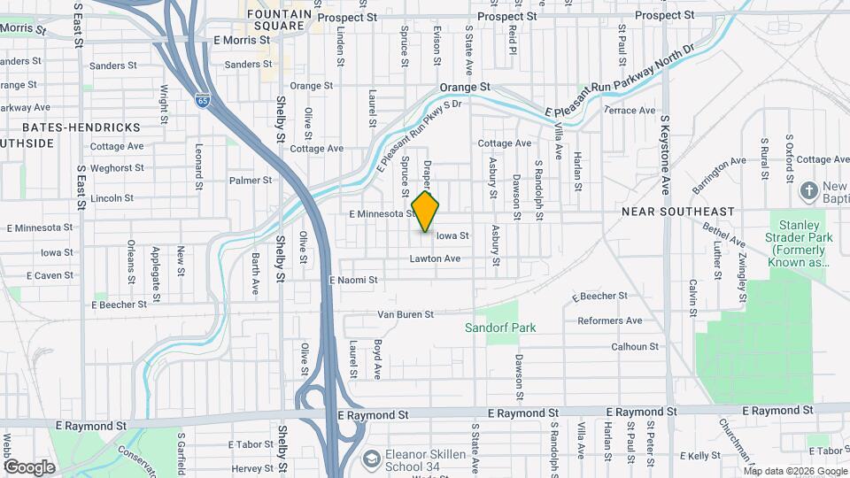 1736 Draper St Map and Location Details