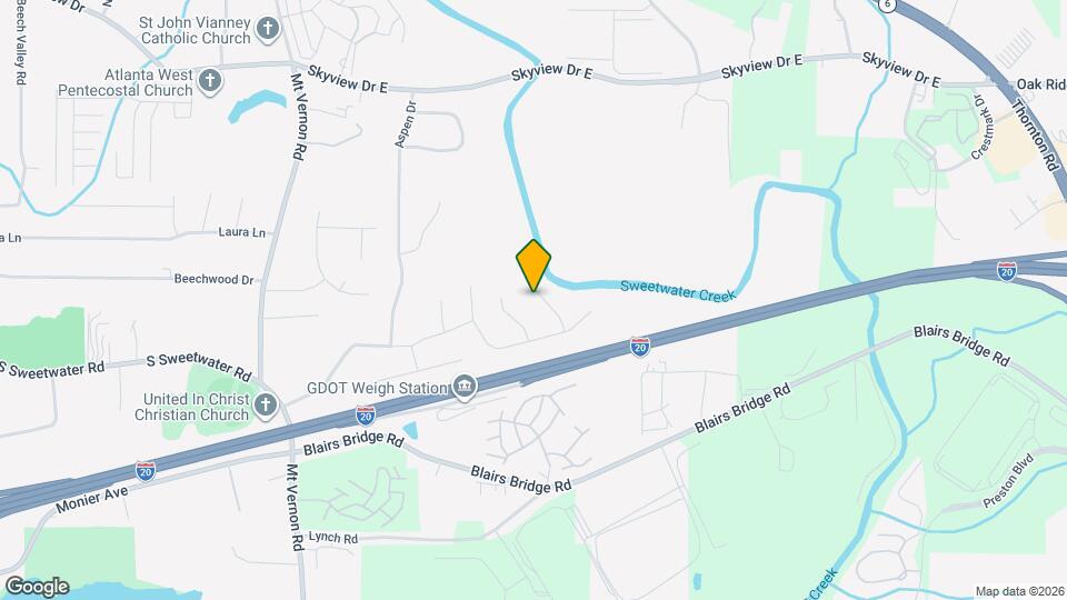 1651 Sloping Tree Way Map and Location Details