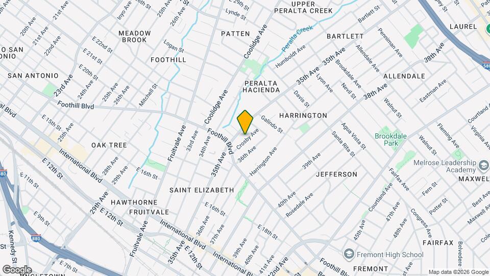 2011 Crosby Ave Map and Location Details