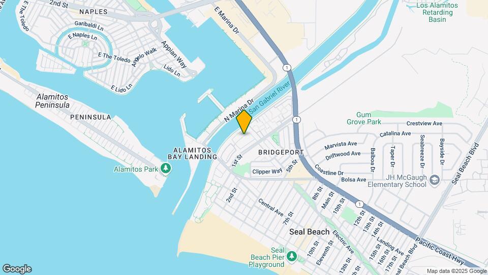 Seal Beach Trailer Park Map and Location Details