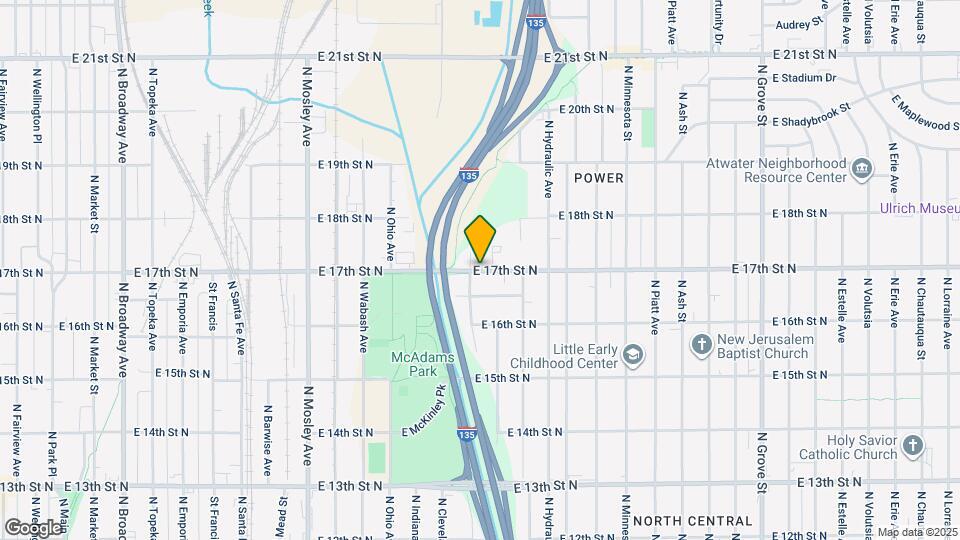 1510 E 17th St N Map and Location Details