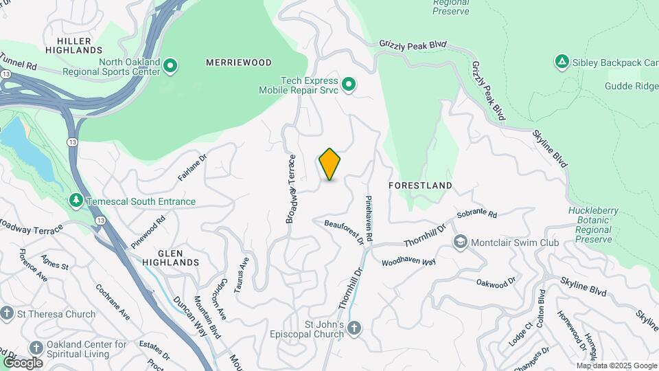 7099 Pinehaven Rd Map and Location Details
